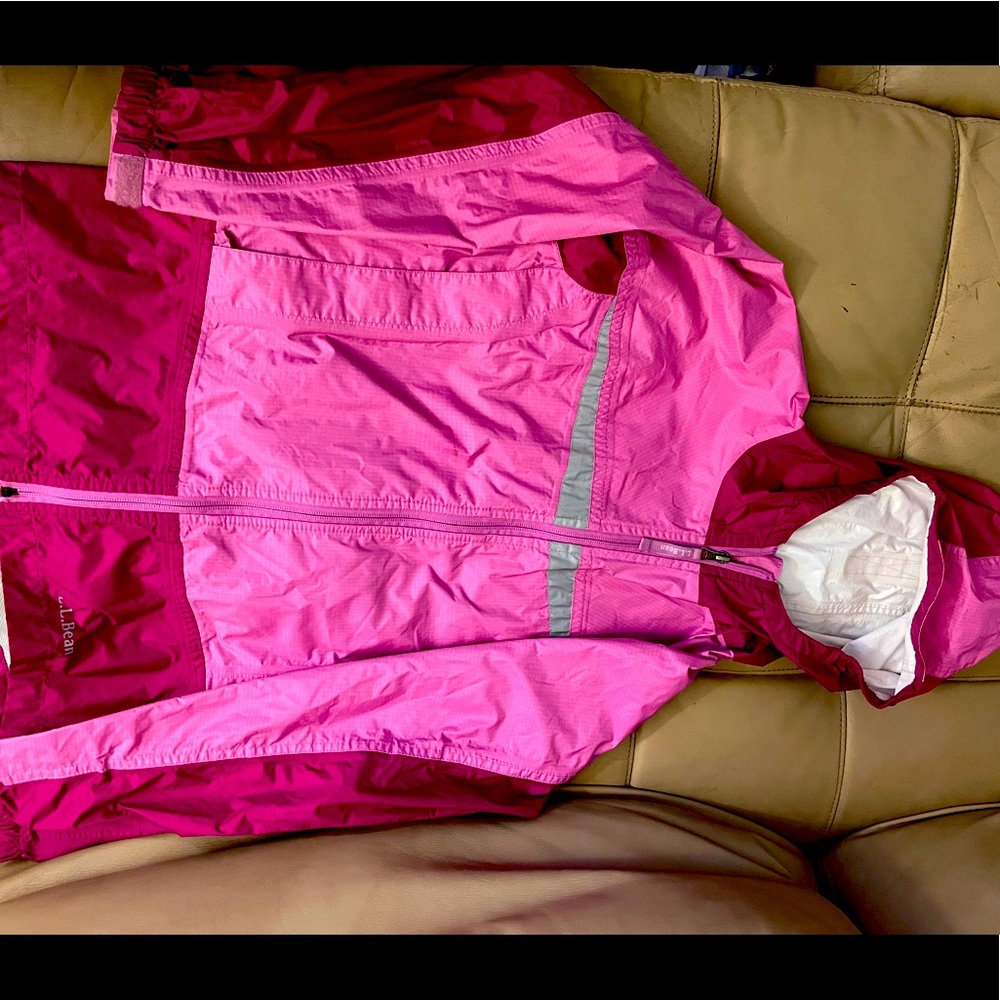 LL Bean jacket.